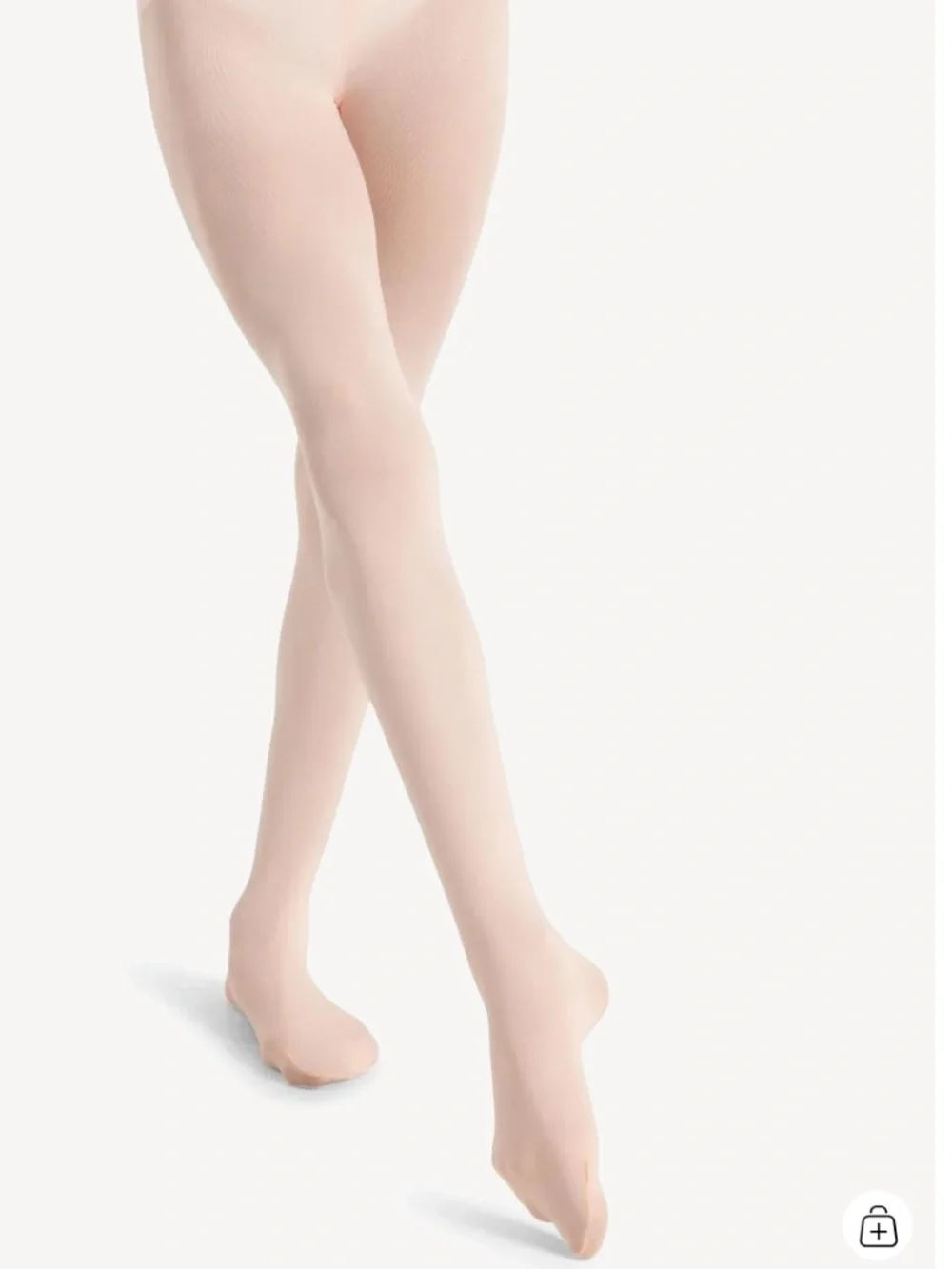 Capezio Footed Child’s Footed tights 20C Small Ballet Pink Qty 2